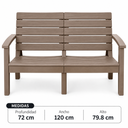 SILLON TAVARUA 2 CUERPOS MODELO RATAN