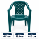 SILLA PLASTICA CLASICA MIAMI