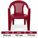 SILLA PLASTICA COMERCIAL BARCELONA