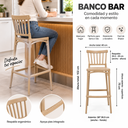 BANCO BAR FIJO ASIENTO Y RESPALDO EN PP (RTA-JZC-556)