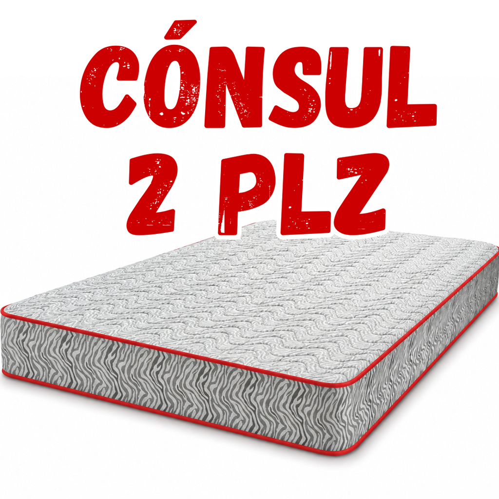 COLCHON RESORTE CONSUL PLUS 2 PLZ M.PARAISO