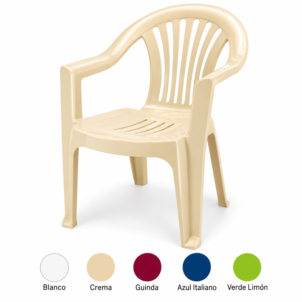 SILLA PLASTICA CLASICA PARIS