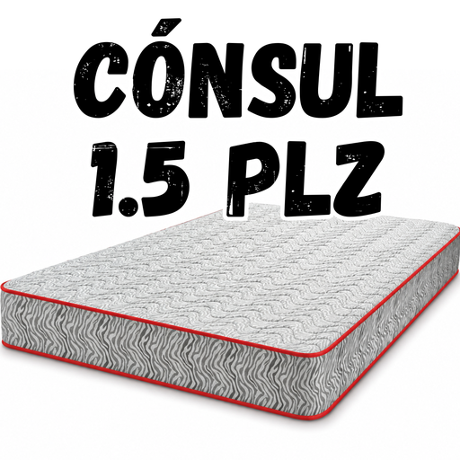 COLCHON RESORTE CONSUL PLUS 1.5 PLZ M.PARAISO